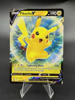 Pikachu V - SWSH198 - Holo Black Star Promo - NM - Pokemon TCG - Image 1