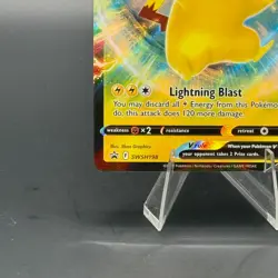 Pokemon TCG: Pikachu V SWSH198 Black Star Promo Holo Card - Sword & Shield - NM - Image 4