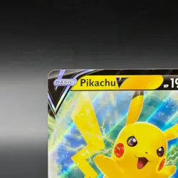 Pokemon TCG: Pikachu V SWSH198 Black Star Promo Holo Card - Sword & Shield - NM - Image 2
