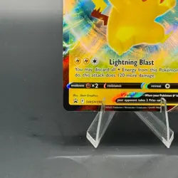Pokemon TCG: Pikachu V SWSH198 Black Star Promo Holo Card - Sword & Shield - NM - Image 4