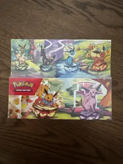 Pokemon TCG S&V Prismatic Evolutions Mini Tin Display 8 Tins Factory Sealed - Image 1