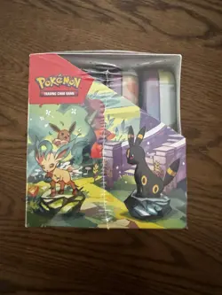 Pokemon TCG S&V Prismatic Evolutions Mini Tin Display 8 Tins Factory Sealed - Image 3