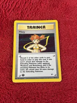 Misty 018/132 Gym Heroes Holo First Edition Pokemon Card Lp++ - Image 1