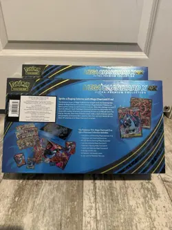 Pokemon TCG Mega Charizard X ex Ultra-Premium Collection 2-pack IN HAND COSTCO - Image 2