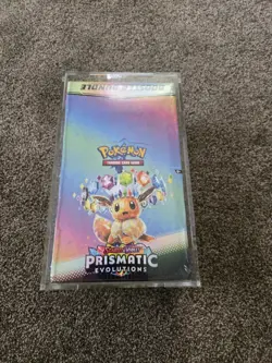 Sealed Display Case - 10x Pokemon TCG: Prismatc Evolutions Booster Bundles New - Image 1