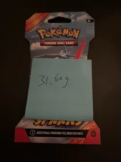 VERY HEAVY - 31.60g - Pokemon Surging Sparks Sleeved Booster Pack - SEALED! - Image 3