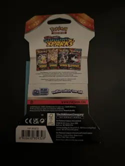 VERY HEAVY - 31.60g - Pokemon Surging Sparks Sleeved Booster Pack - SEALED! - Image 4
