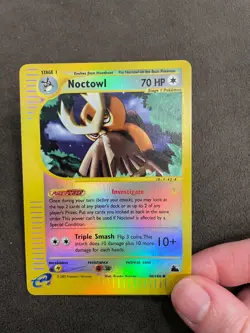 Noctowl Skyridge Reverse Holo 40/144 eReader Pokemon TCG NM - Image 2