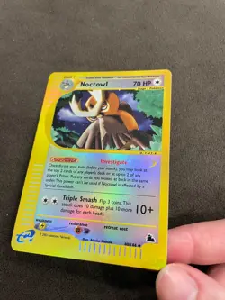 Noctowl Skyridge Reverse Holo 40/144 eReader Pokemon TCG NM - Image 4