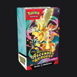 Four Pokemon Mega Evolution-Ascended Heroes Booster Bundle (6 Packs) PRESALE/PRE - Image 1