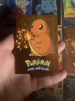 Pokemon Topps Blue Label 1998 E4/12 #4 Holo Charmander - Image 1