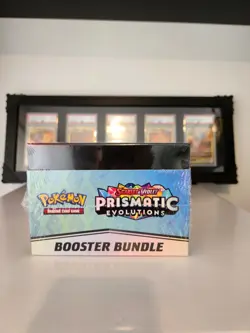Pokemon Scarlet & Violet Prismatic Evolutions Booster Bundle Display - SEALED - Image 1