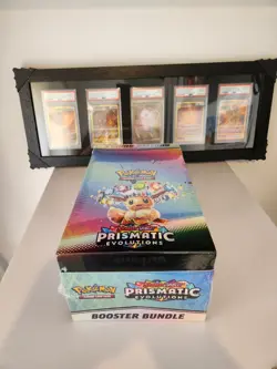Pokemon Scarlet & Violet Prismatic Evolutions Booster Bundle Display - SEALED - Image 2