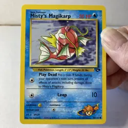 Pokemon TCG Gym Challenge Set Unlimited Misty's Magikarp 88/132 Non Holo 2000 LP - Image 3