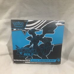 Pokemon TCG Scarlet & Violet Black Bolt Elite Trainer Box, NEW FACTORY SEALED - Image 1