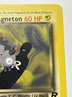 Pokemon TCG Dark Magneton 28/82 Team Rocket 1st Edition Non-Holo Rare - Image 2