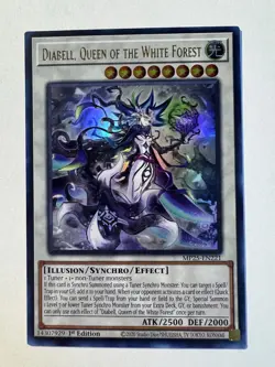 Yugioh - Diabell, Queen of the White Forest - MP25-EN221 - Ultra Rare - NM/M - Image 1