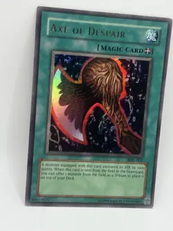 Yu-Gi-Oh! TCG Axe of Despair Magic Ruler MRL-002 Unlimited Ultra Rare NM Foil - Image 2