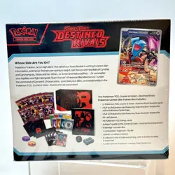 Pokemon TCG: Destined Rivals Pokemon Center Elite Trainer Box ETB | Sealed - Image 4