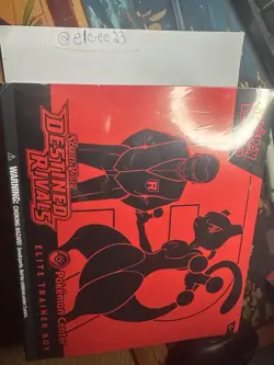 Pokemon TCG: Pokemon Center Destined Rivals ETB Elite Trainer Box Sealed - Image 1