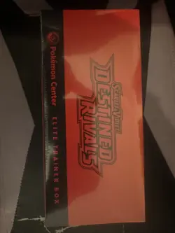 Pokemon TCG: Pokemon Center Destined Rivals ETB Elite Trainer Box Sealed - Image 3