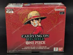 Lot (12) One Piece OP-13 Carrying On His Will Booster Boxes Sealed English - Image 2