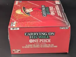 Lot (12) One Piece OP-13 Carrying On His Will Booster Boxes Sealed English - Image 5
