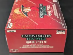 Auction #1 One Piece TCG OP-13 Carrying On His Will Booster Box SEALED - Image 4