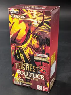 One Piece TCG The Best Vol.2 Premium Booster Box PRB-02 Japanese Sealed #1 - Image 1