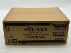 One Piece English OP09 Emperors In The New World Booster Pack Box Case Sealed - Image 1