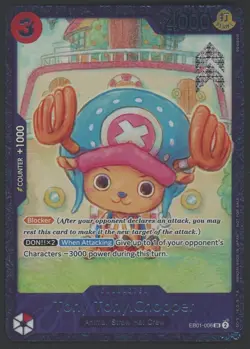 2024 ONE PIECE PROMOS TREASURE CUP-TOP 64 #006 TONY TONY CHOPPER - Image 1