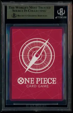 2025 ONE PIECE PROMOS BVB X ONE PIECE MATCH DAY 2025 #003 MONKEY D. LUFFY BGS 10 - Image 3