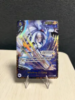 Monkey D. Garp ST06-012 EN ONE PIECE TCG Treasure Cup Top Player-NM - Image 1