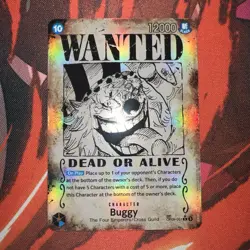 Buggy (Wanted Poster) OP09-051 Emperors in the New World Foil - Image 2