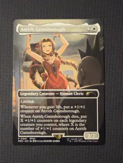 Aerith Gainsborough MTG - Final Fantasy Regional Championship Promo - Image 1