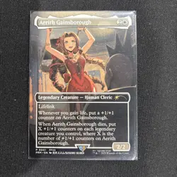 Aerith Gainsborough MTG Final Fantasy Regional Championship FF RC Promo Non-Foil - Image 1