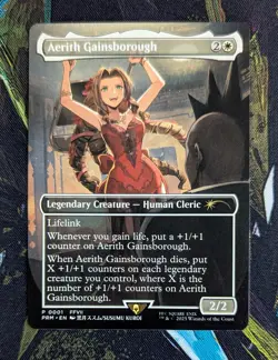 Aerith Gainsborough - Regional Championship Promo - Final Fantasy Magic MTG - Image 2