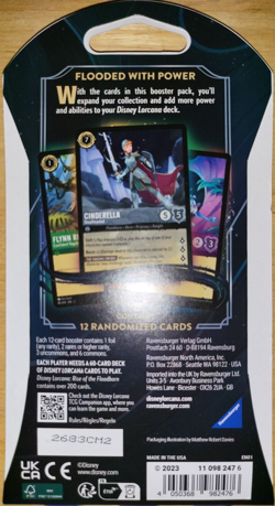 Disney Lorcana Rise of the Floodborn TCG Blister Booster Pack |BRAND NEW SEALED - Image 2