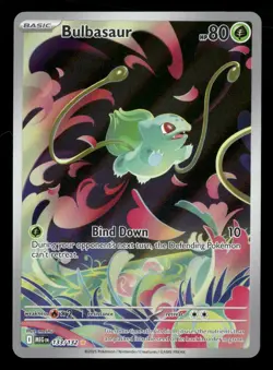 Bulbasaur - 133/132 - Illustration Rare - Mega Evolutions - Pokemon Card - NM/M - Image 1