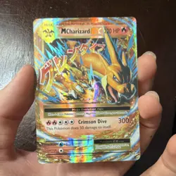 Pokemon TCG M Charizard EX XY Evolutions 13/108 Ultra Rare Full Art Holo 220 HP - Image 1