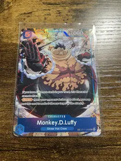 Op 13 Treasure Rare-Monkey.D.Luffy OP11-058 (TR)Carrying On His Will Foil Luffy - Image 3