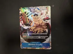 Monkey.D.Luffy - TR OP11-058 - Alt Art - Carrying On His Will - Treasure Rare - Image 1