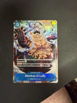 Monkey.D.Luffy - TR OP11-058 - Alt Art - Carrying On His Will - Treasure Rare - Image 4