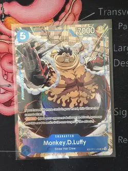 Monkey.D.Luffy - OP11-058 (TR) OP11-058 Carrying On His Will Treasure Rare Foil - Image 1