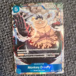 Monkey.D.Luffy - TR OP11-058 - Alt Art - Carrying On His Will - Treasure Rare - Image 4