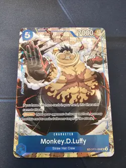 Monkey.D.Luffy - OP11-058 (TR) OP11-058 Carrying On His Will Foil - Image 1