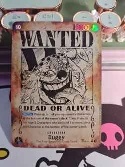 Buggy (051) (Wanted Poster) OP09-051 Emperors in the New World Foil - PROXY - Image 1
