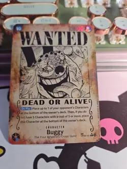 Buggy (051) (Wanted Poster) OP09-051 Emperors in the New World Foil - PROXY - Image 2