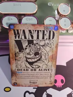 Buggy (051) (Wanted Poster) OP09-051 Emperors in the New World Foil - PROXY - Image 3