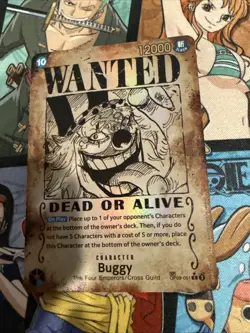 Buggy (Wanted Poster) OP09-051 Emperors in the New World Foil - Image 4